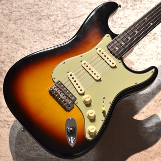 Fender Custom Shop Custom Collection 1963 Stratocaster Journeyman Relic CC Hardware ～3-Color Sunburst～ #CZ576863