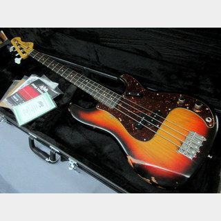 La Bella Orinto 4-String Bass P / Burst Relic 