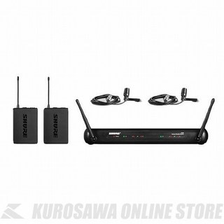 Shure SVX188/CVL デュアル小型ラベリア・マイクロホン付属システム