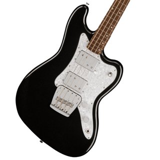 Squier by Fender Paranormal Rascal Bass HH Laurel Fingerboard White Pearloid Pickguard Metallic Black スクワイヤー【