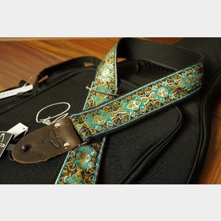 Paul Reed Smith(PRS)Deluxe 2” Retro Guitar Strap/Teal