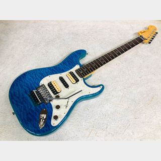 Fender Michiya Haruhata Stratocaster Caribbean Blue Trans