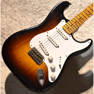 Fender Custom Shop Limited Edition 70th Anniversary 1954 Stratocaster Journeyman Relic Wide Fade 2-Color Sunburst #4325