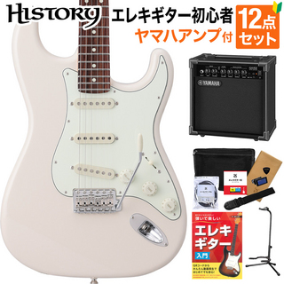 HISTORYHST-Standard/VC VWH 初心者セット ヤマハアンプ付 ストラトキャスタータイプ