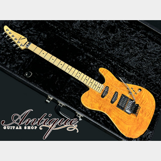 TOM ANDERSON Drop Top T 2002 Trans Amber /Exotic Quilted Figured Maple on Alder w/FRT "Full-Original & Near-Mint"