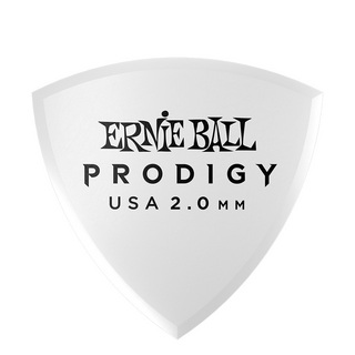 ERNIE BALL アーニーボール 9337 2.0mm White Shield Prodigy Picks 6-pack ギターピック