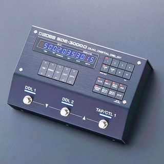 BOSS SDE-3000D 〜デジタルディレイの名機SDE-3000×2台分をペダル