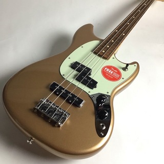 Fender Player Mustang Bass PJ Pau Ferro Fingerboard Firemist Gold エレキベース ムスタングベース