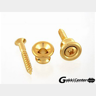 ALLPARTS Gibson Style Gold Strap Buttons/6565