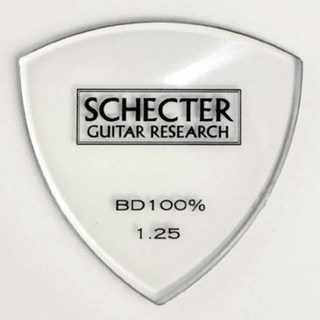 SCHECTER SPD-EZ10 (TRIANGLE/1.25mm)[100％土に還るギターピック] ×3枚セット