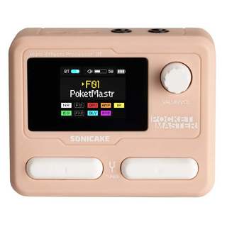 ギター SONICAKE Pocket Master SONICAKE Pocket Master PK ピンク ポケットマスター マルチ