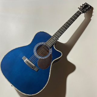 Stafford&Co SE500 エレアコ アコースティックギター 青系 カッタ