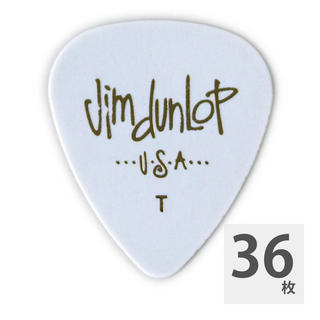 Jim DunlopGENUINE CELLULOID CLASSICS 483/01 Thin ギターピック×36枚