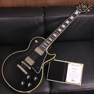 Gibson Custom ShopMurphy Lab 1968 Les Paul Custom Reissue Ebony Ultra Light Aged Nickel Hardware SN. 401438
