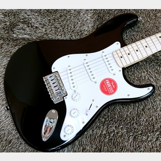 Squier by FenderSonic Stratocaster Black / Maple