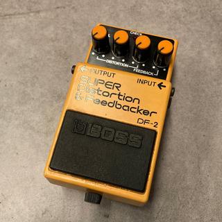 BOSS ボス  コンパクト エフェクター  DF-2  1984年製 絶版品 DF-2 SUPER Feedbacker&Distortion（スーパーフィードバッカー