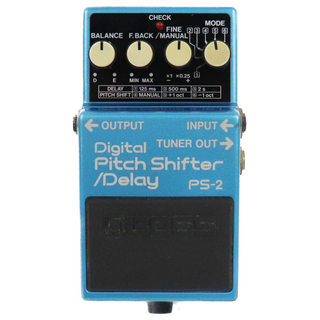 BOSS 【中古】 デジタル ピッチシフター ディレイ エフェクター BOSS PS-2 Digital Pitch Shifter Delay