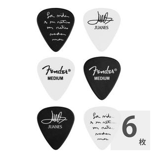 Fender フェンダー JUANES 351 CELLULOID PICKS 6 ギターピック 6枚入り