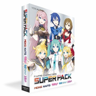 CRYPTON【8/30発売！予約受付中】PIAPRO CHARACTERS SUPER PACK パッケージ版 VOCALOIDセット 初音ミク 鏡音リン・