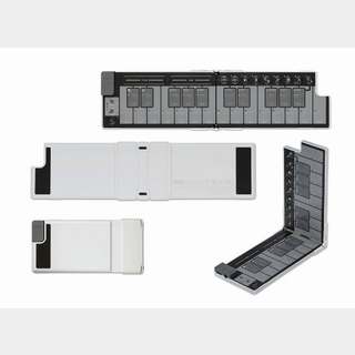 KORG nanoKEY Fold 白 (箱付属品全付き)MIDIキーボード KORG nanoKEY Fold White MIDIキーボード【渋谷店】《展示品チョイキズ