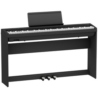 Roland ローランド FP-30X-BK Digital Piano ブラック 電子ピアノ 純正スタンド ペダルユニットセット
