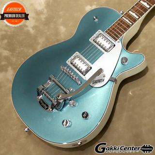 Gretsch G5230T-140 Electromatic 140th Double Platinum, Two-Tone Stone Platinum/Pearl