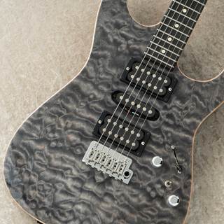 TOM ANDERSON Drop Top -Sheer Transparent Black with Binding-【ラメ入りカラー】