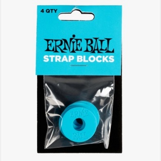 ERNIE BALL STRAP BLOCKS【Blue - 4P】