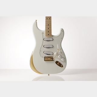 Fender Ken Stratocaster Experiment #1, Maple Fingerboard / Original White