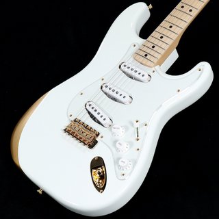 FenderKen Stratocaster Experiment #1 Maple Fingerboard Original White(重量:3.75kg)【渋谷店】