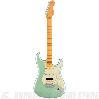 Fender American Professional II Stratocaster HSS, Maple, Mystic Surf Green 【小物プレゼント】