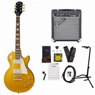 EpiphoneInspired by Gibson Les Paul Standard 50s Metallic Gold レスポール スタンダード FenderFrontman10Gアン