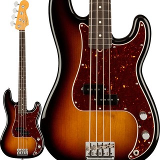 Fender American Professional II Precision Bass (3-Color Sunburst/Rosewood)