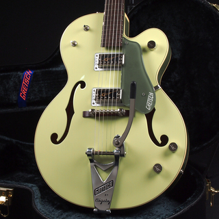 Gretsch G6118T-60 Vintage Select Edition '60 Anniversary Hollow Body with Bigsby TV Jones 2-Tone Smoke Green