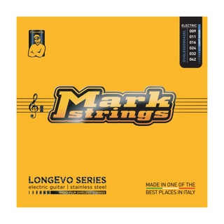 Mark StringsDVM-S/6LESS09042 LONGEVO SERIES stainless .009-.042 エレキギター弦