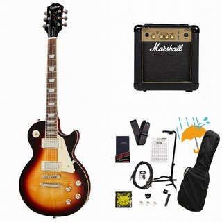 Epiphone Inspired by Gibson Les Paul Standard 60s Bourbon Burst レスポール エレキギター Marshall MG10アンプ付