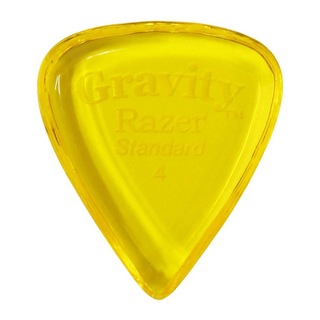 Gravity Guitar PicksRazer -Standard- GRAS4P 4.0mm Yellow ギターピック