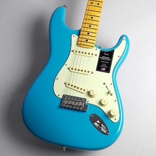 FenderAmerican Professional II Stratocaster Maple Miami Blue 【未展示品・調整済み】