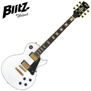 BLITZ BY ARIAPROII BLP-CST WH レスポールカスタム ホワイト エレキギター