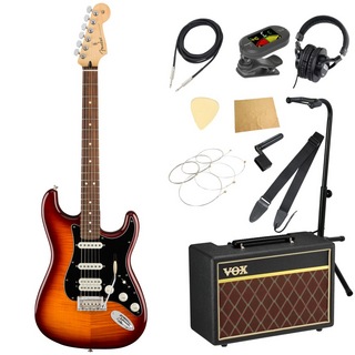 Fender フェンダー Player Stratocaster HSS Plus Top PF TBS エレキギター VOXアンプ付き 入門11点 初心者セット