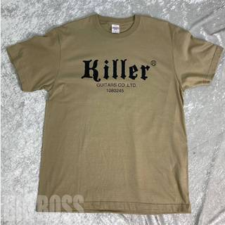 KillerKiller Tシャツ  サンドカーキ Lサイズ