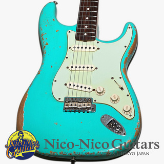 Fender Custom Shop2012 1962 Stratocaster Heavy Relic (Seafoam Green)