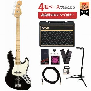 Fender Player Series Jazz Bass Black Maple VOXアンプ付属エレキベース初心者セット【WEBSHOP】