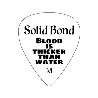 Solid BondTeardrop Pick [PD3-WHM] ×10枚セット