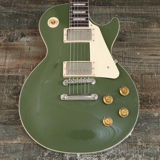 Gibson Exclusive Les Paul Standard 50s Plain Top Olive Drab Gloss【御茶ノ水本店】