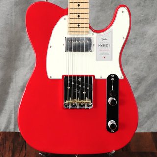 Fender 2024 Collection Made in Japan Hybrid II Telecaster SH Maple Fingerboard Modena Red  【梅田店】