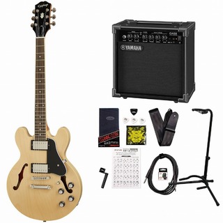 Epiphone Inspired by Gibson ES-339 Natural エピフォン セミアコ ES339YAMAHA GA15IIアンプ付属初心者セット！【WE