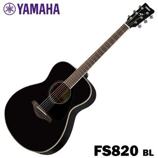 YAMAHA アコースティックギター FS820 / BL02 ブラック