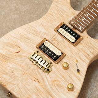 T's Guitars DST-Pro 24 HH "Water Fall Burl Maple Top" -Satin Natural-