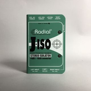 Radial J-Iso ステレオコンバーター 【Jensenトランス搭載】